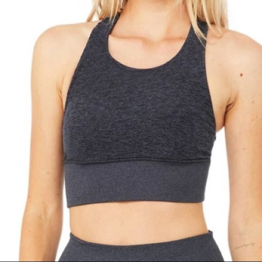 Alo Yoga NWT High Neck Racerback Serenity Bra